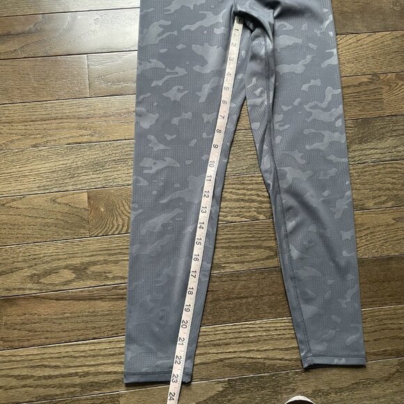Zyia Active Battleship Gray Camo‎ Luce High Rise Leggings Athleisure 2 - Picture 3 of 9